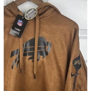 Buffalo Bills Hoodie Mens XXL NFL Football Salute to Service Nike On Field NEW